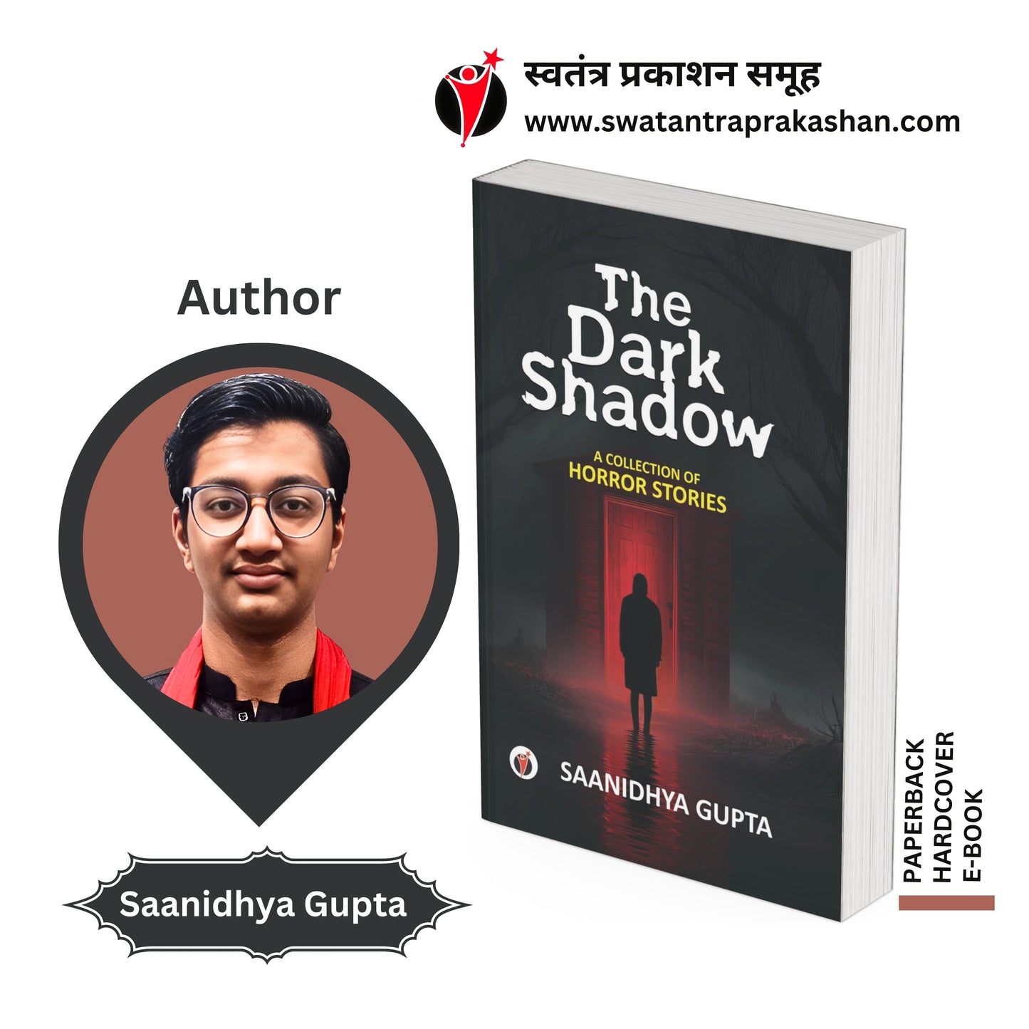 The Dark Shadow by Saanidhya Gupta - PAPERBACK